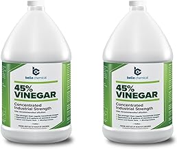 45% Pure Vinegar - Concentrated Industrial Grade (2-Gallons)