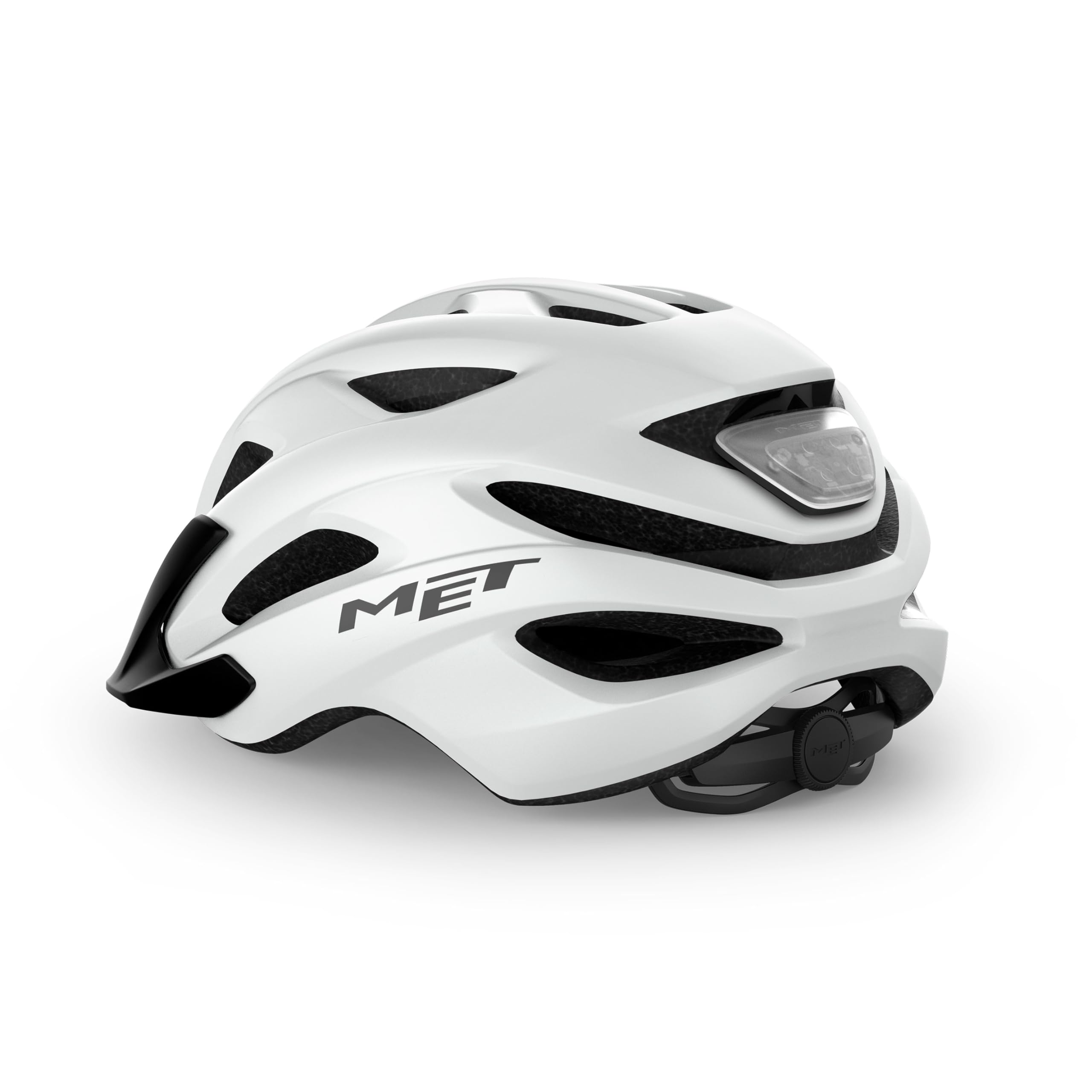 MET Crossover in Weiß, Größe M (52-59 cm) Sport & Freizeit