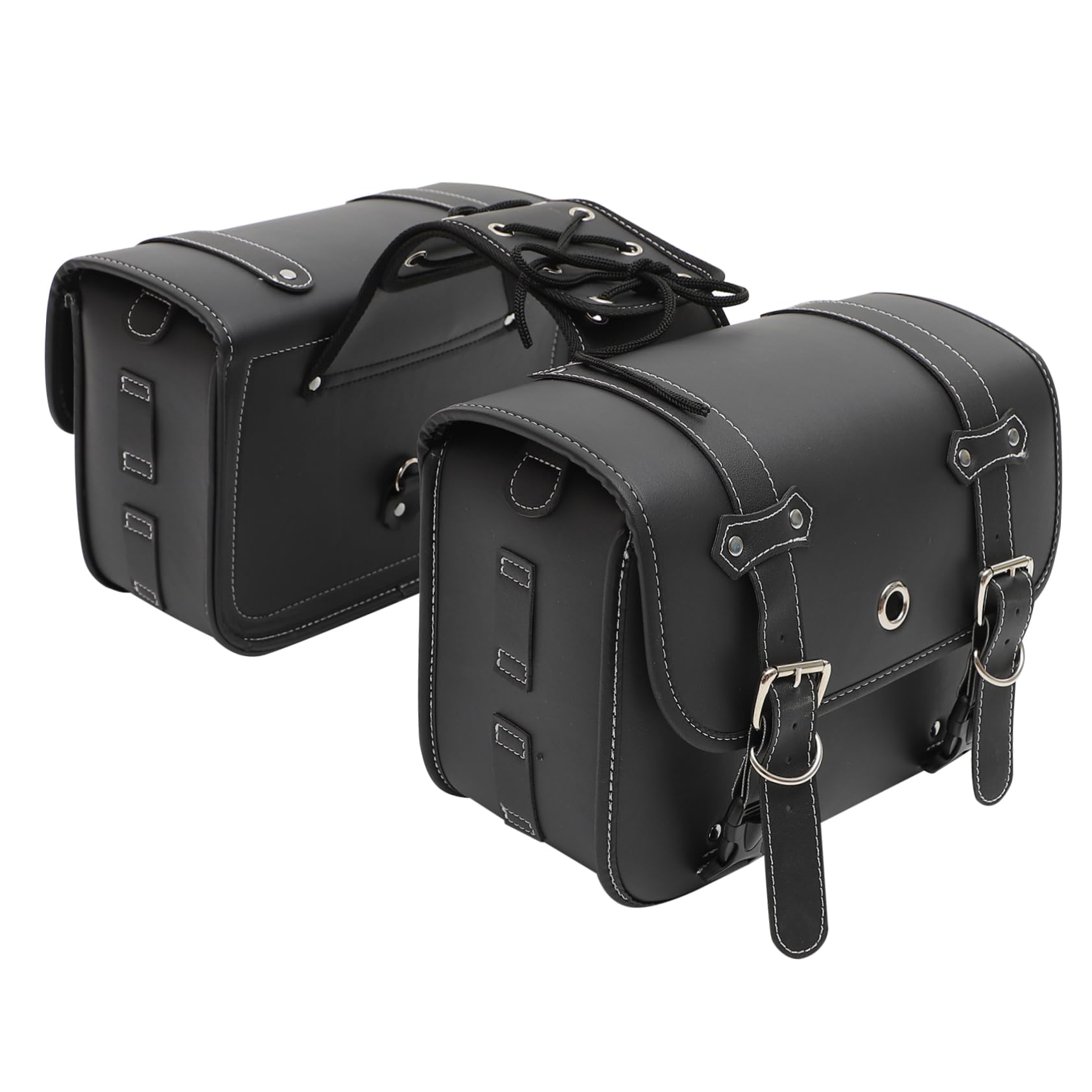OUNONA Borsa laterale universale per moto, 30 x 21 x 14 cm, impermeabile, compatibile con bici elettriche