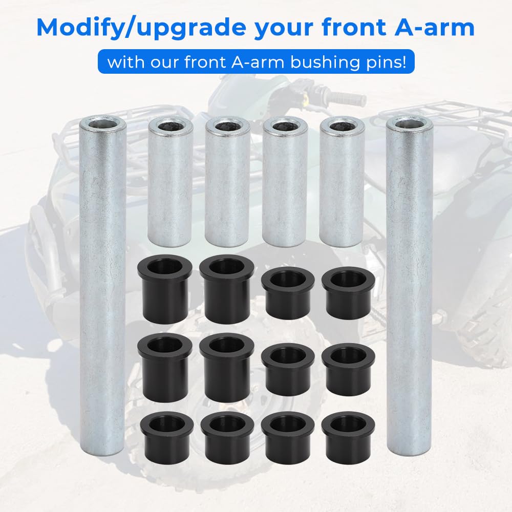 WIKIBB ASR Front A-Arm Bushing Pin Rebuild Upgrade Kit