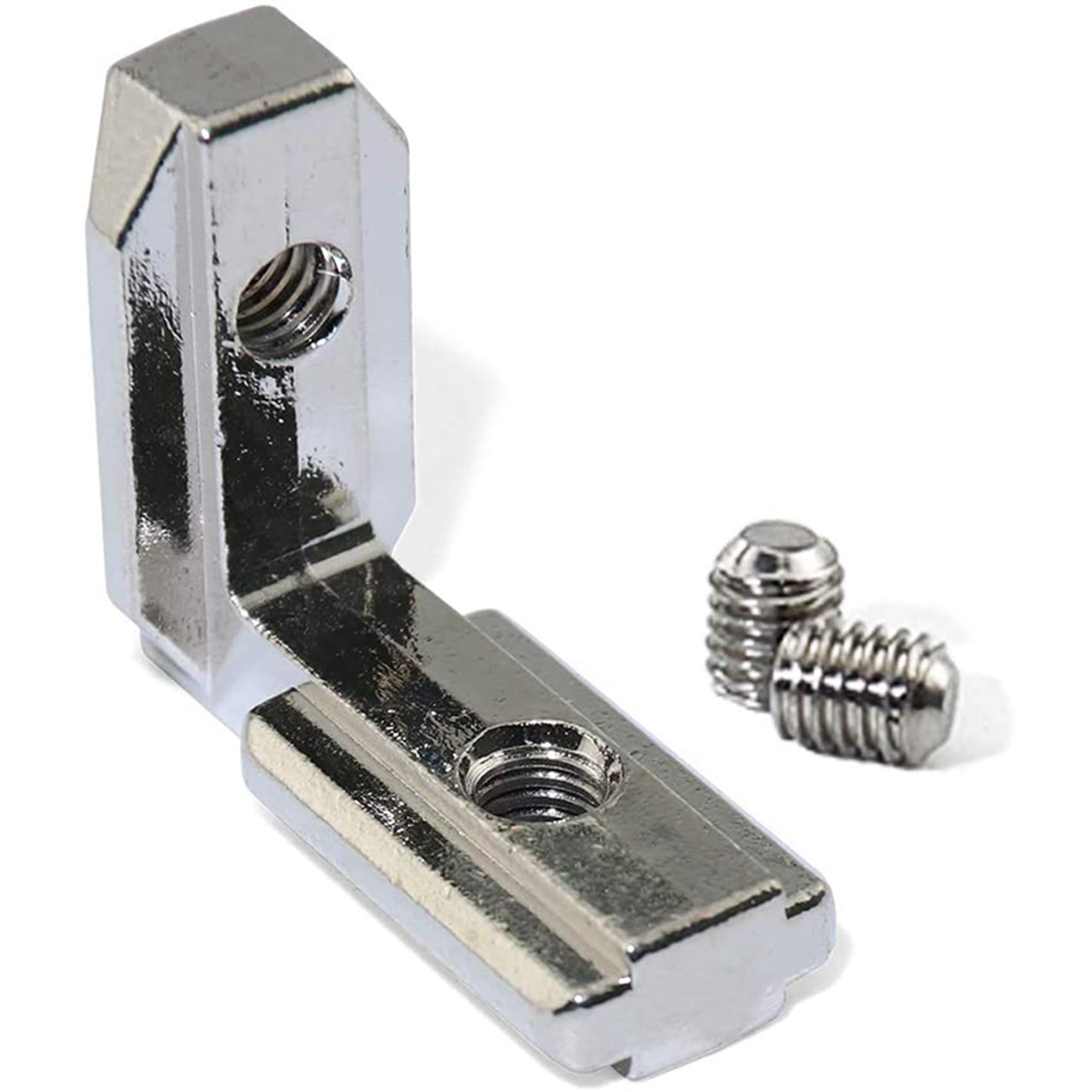 Giunto Connettore Angolare Interno Ad 200 Pezzi Scanalature Un T per Da 6mm Nella Serie 2020 Nel Profilo di Alluminio