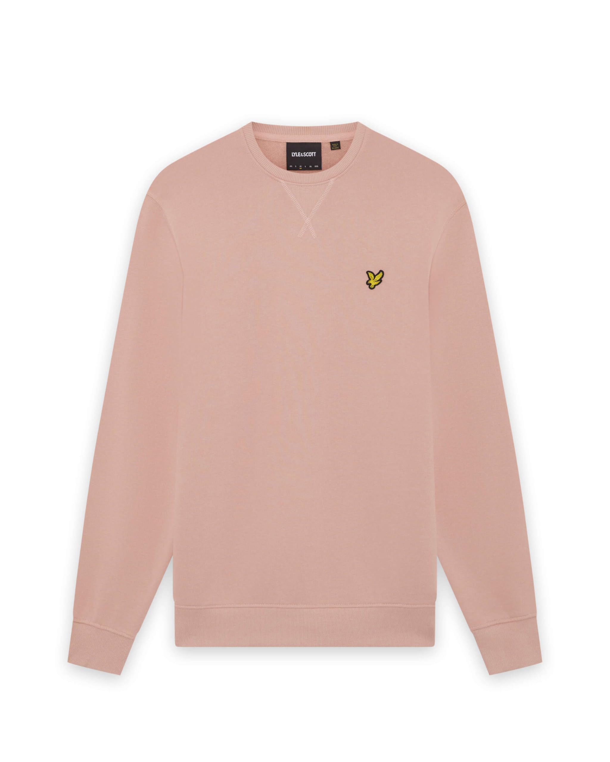 Lyle & Scott Sweat Crewneck Grapefruit Pink size L