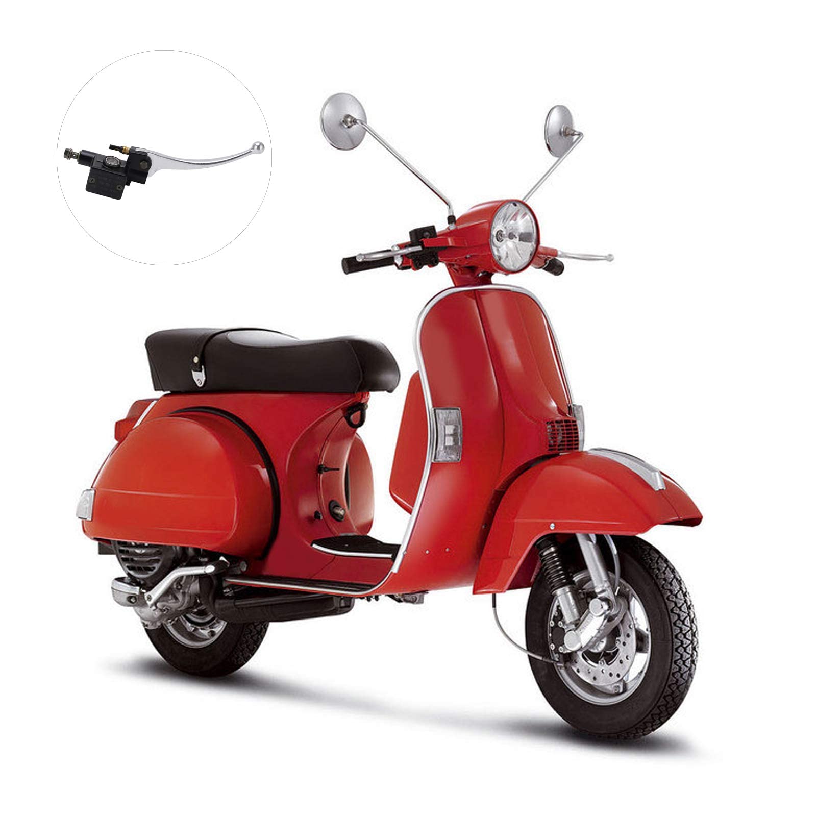 Cilindro Maestro Freno Idraulico - Sostituzione per PX 125 200, Alluminio Leggero e Resistente