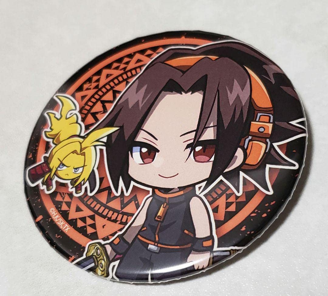 Amazon.co.jp: シャーマンキング ミニキャラ 麻倉葉 缶バッジ : おもちゃ