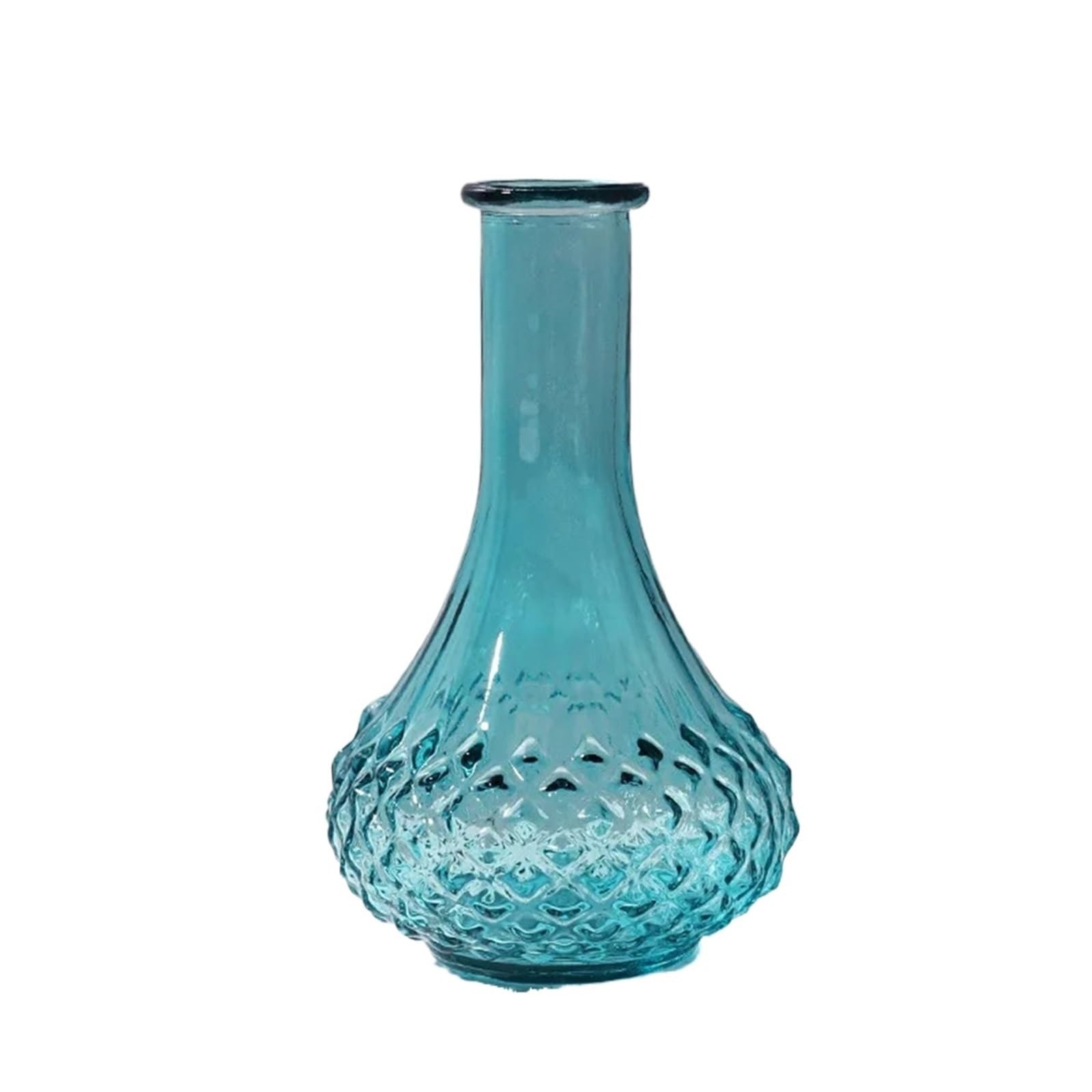 QuxetlRyz Glass Hydroponic Vase Colored Glass Vase Flower Arrangement Hydroponics Ball Art Ware Tabletop Home Decor(Color 10)