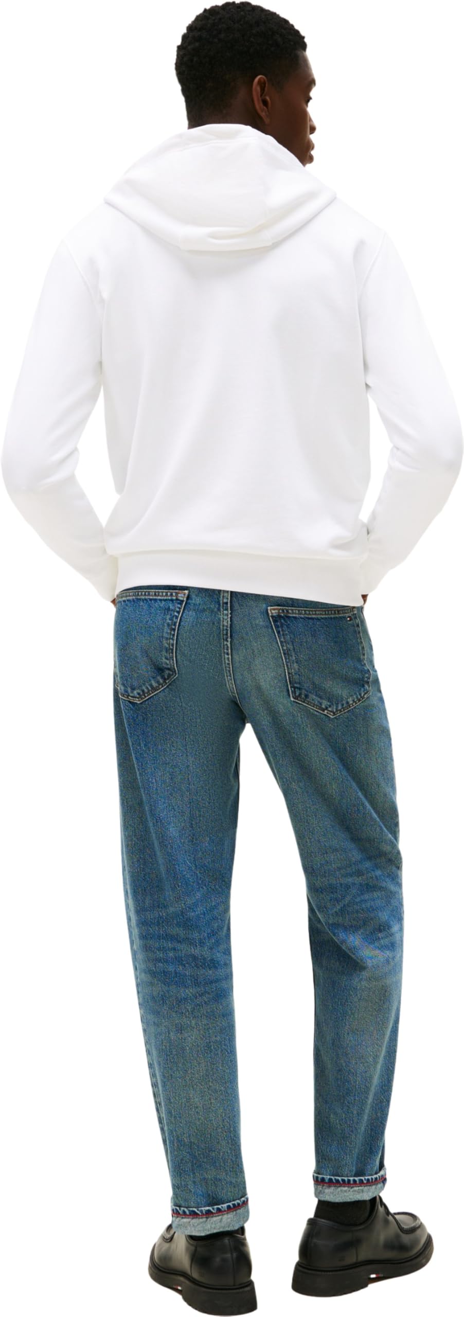 Tommy Hilfiger Sudadera con Cremallera Hombre Colour Flag Zip Through con Logotipo