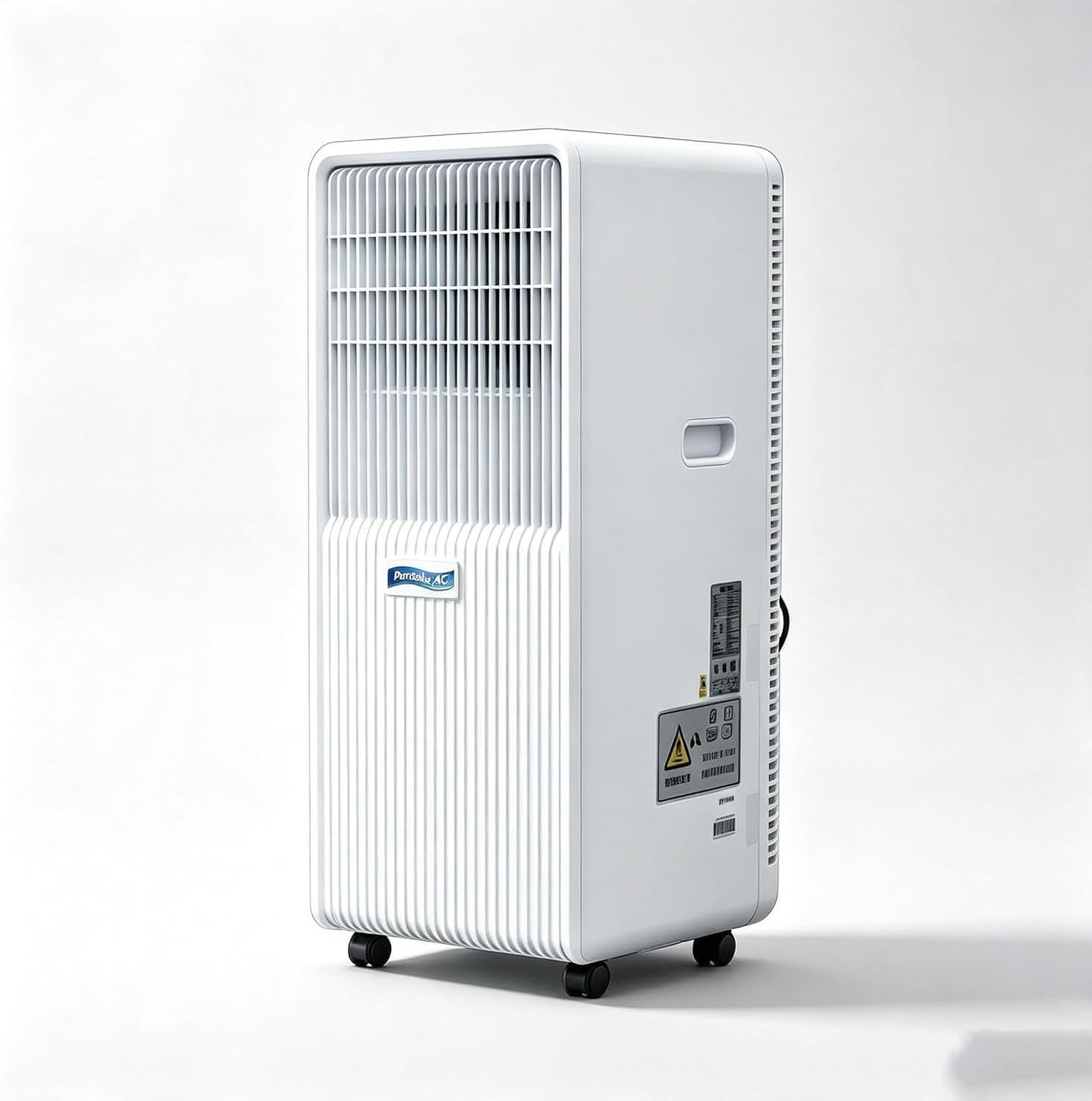 Condizionatore d'Aria Portatile 9000 BTU con Telecomando, Timer 24H, modalità Notte, Kit Finestra, 2 velocità, 3 modalità per casa e Ufficio, 14000 BTU, 14000 BTU