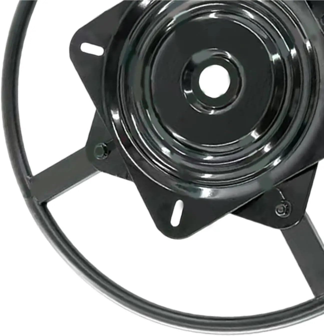 Ball Bearing Swivel Plate Bar Stool Swivel Plate Stand 360 Degrees Rotation Chair Base(550 Laps)