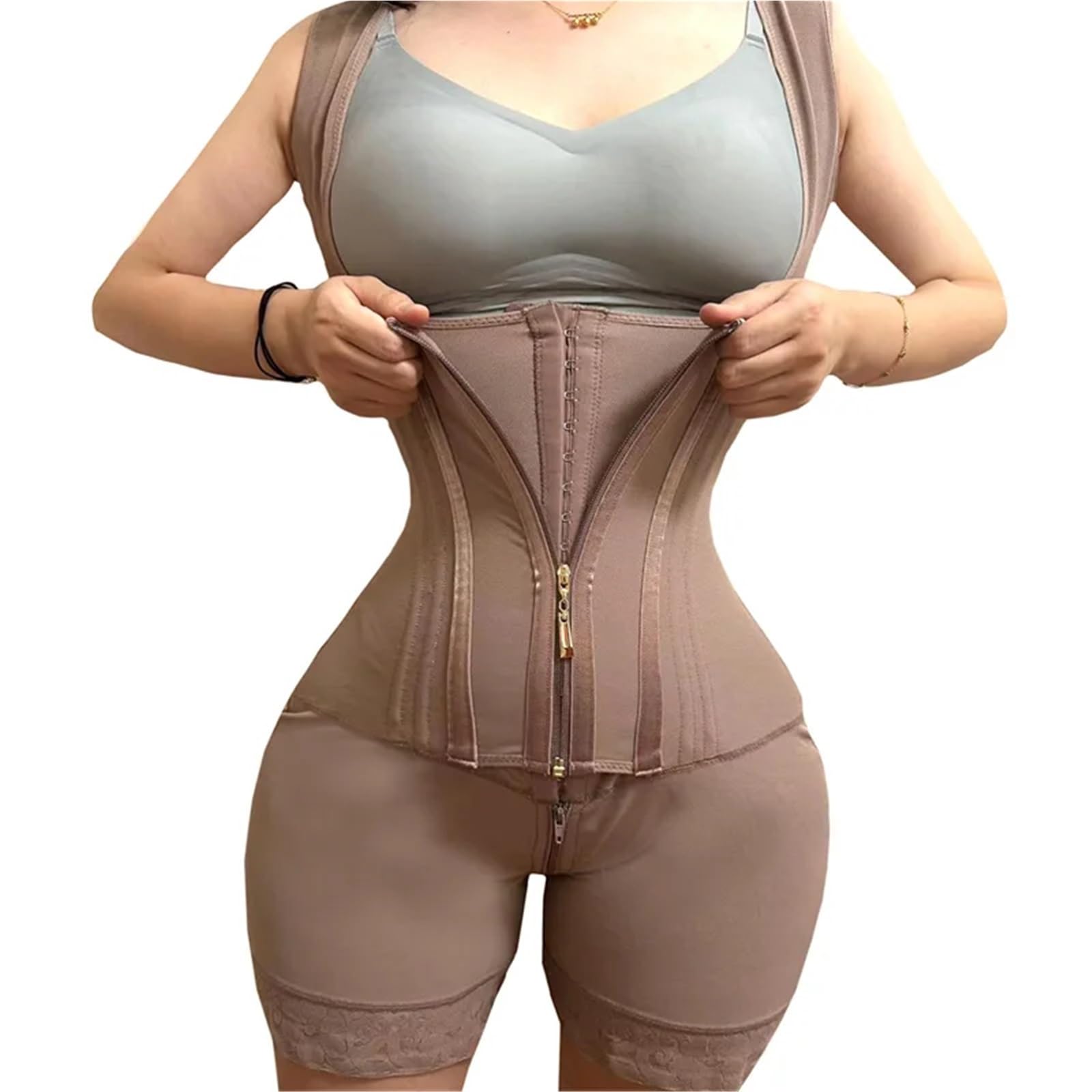 Fascia Addominale Dimagrante Cintura Modellante for Donna Body Shapewear Vita Trainer Corsetto Faja Colombianas Modellante ad Alta Compressione