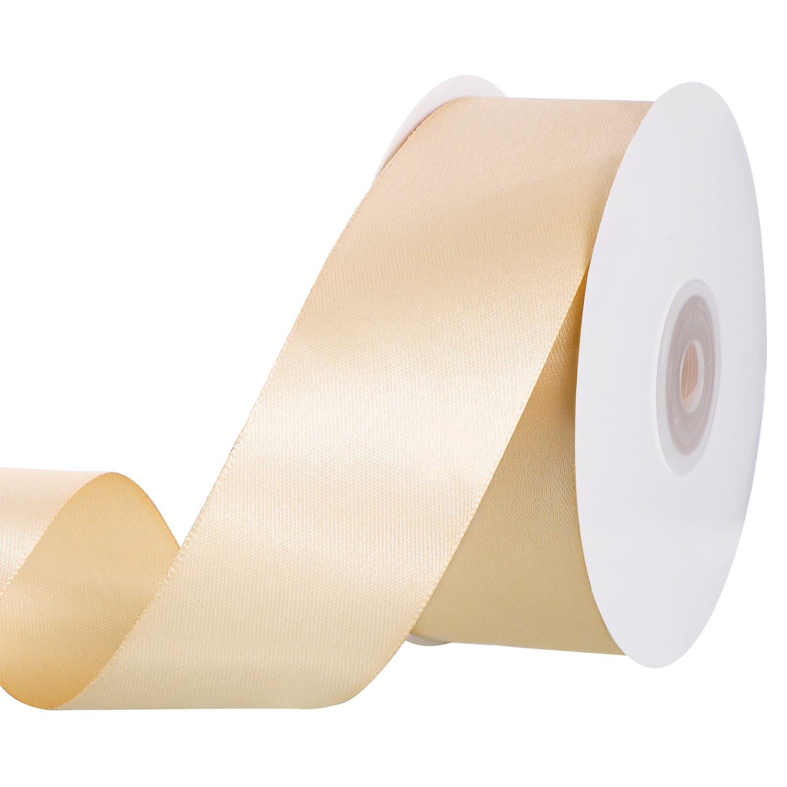 Amazon.com: 1 1/2 inch Double Faced Champagne Gold Ribbon, 30 Yards ...