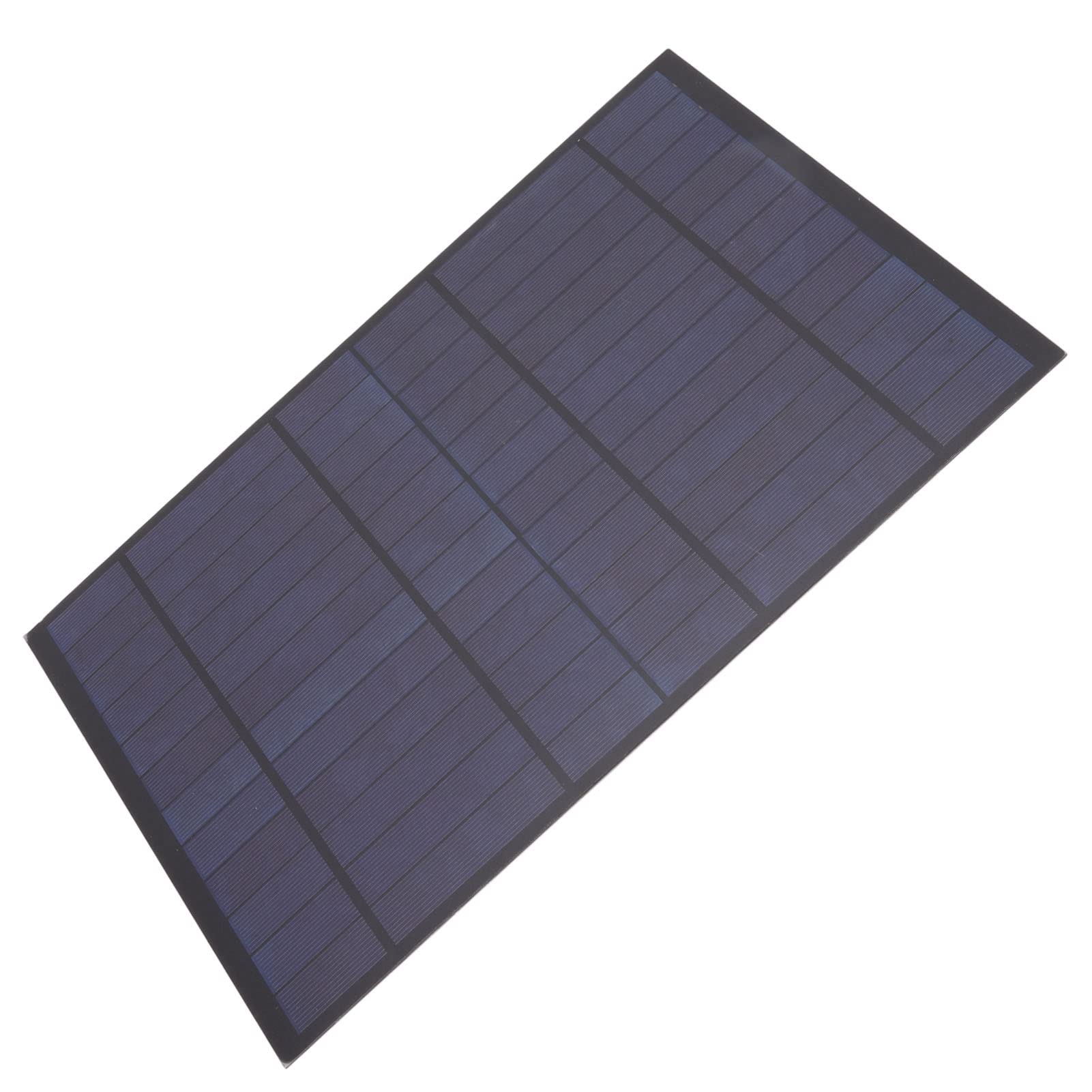 6V 10W Solar Panel Mini Portable Solar Panel Charger Polycrystalline Silicon Solar Battery Charger for Lawn Solar Lamp, Toys, Flashlight-image-41