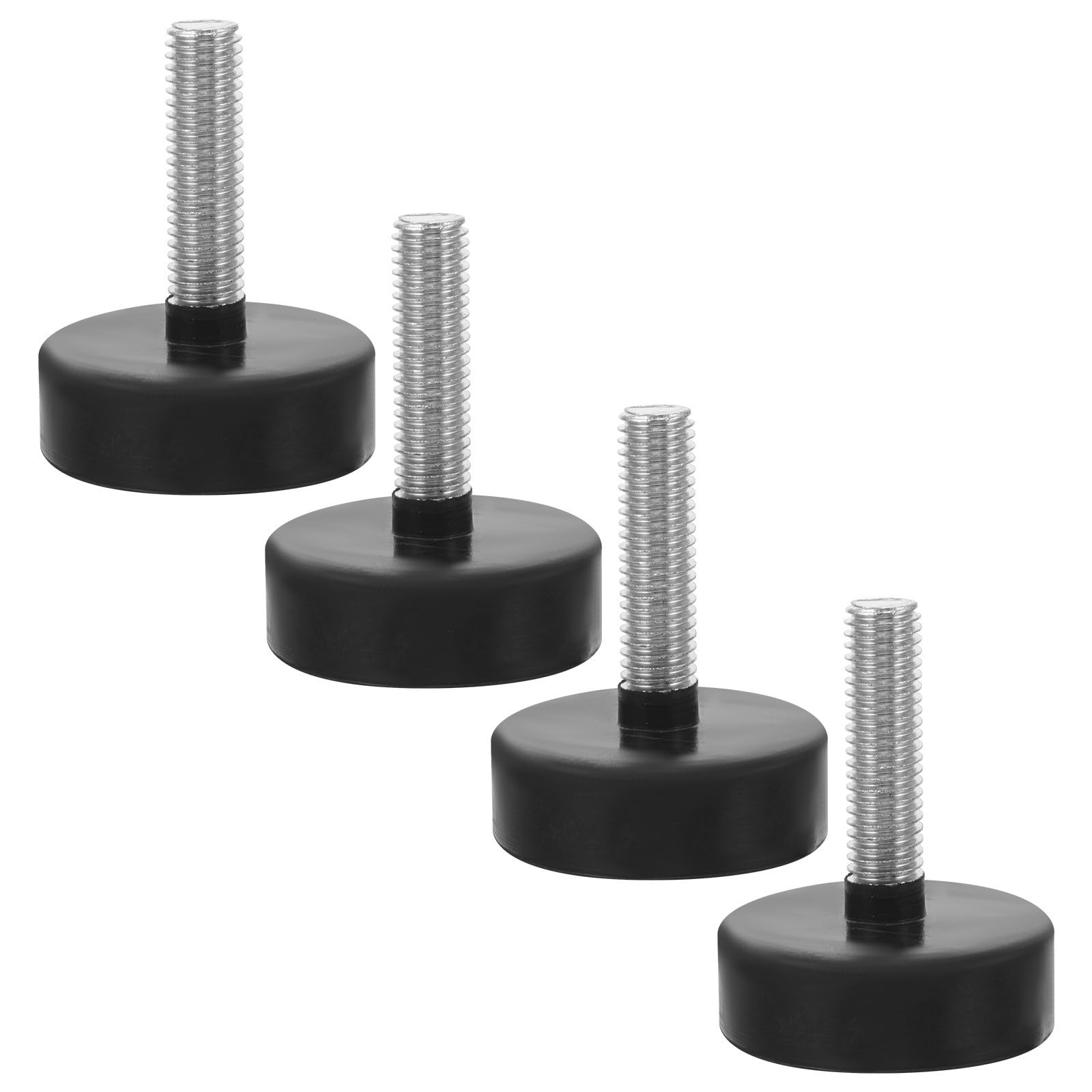 Pies niveladores M10 para solucionar mesas cojas y proteger el suelo de restaurantes, 4 uds