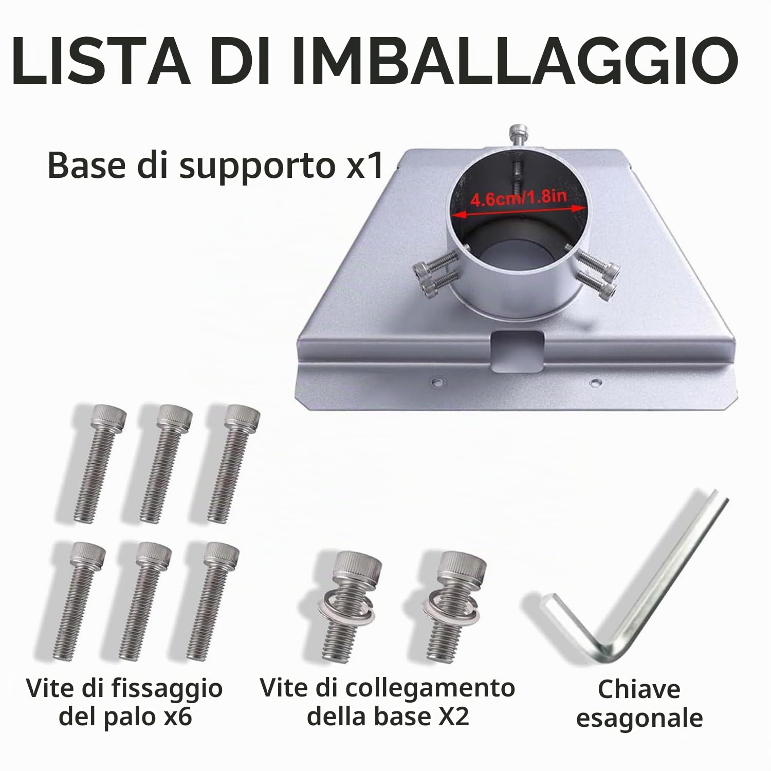 Kit di montaggio regolabile Starlink per Starlink Internet Kit satellitare, supporto per tetto Starlink, con adattatore Starlink compatibile con V3 Starlink