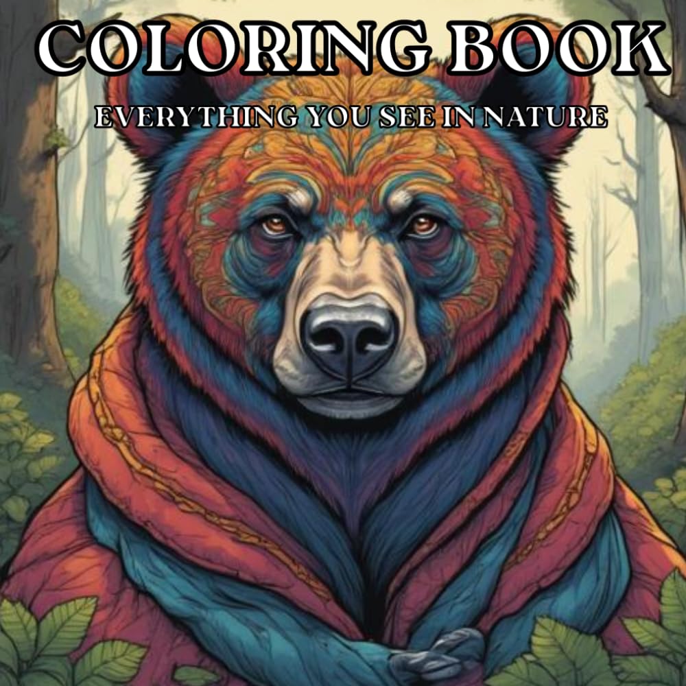 Serene Nature : Adult Coloring Book: Relax and Unwind with Coloring Nature, from a Busy life.