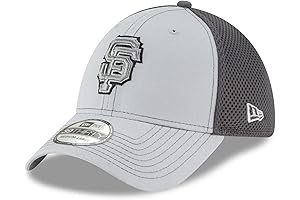 San Francisco Giants Grayed Out Neo 39Thirty Fitted Cap - Gray (Small/Medium)