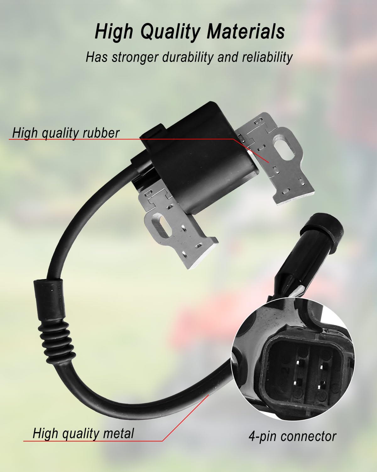 Zündspule Coil für Honda GX240 GX270 GX340 GX390 8HP 11HP 13HP Motoren Zündspule Coil für Honda GX240 GX270 GX340 GX390 8HP 11HP 13HP Motoren