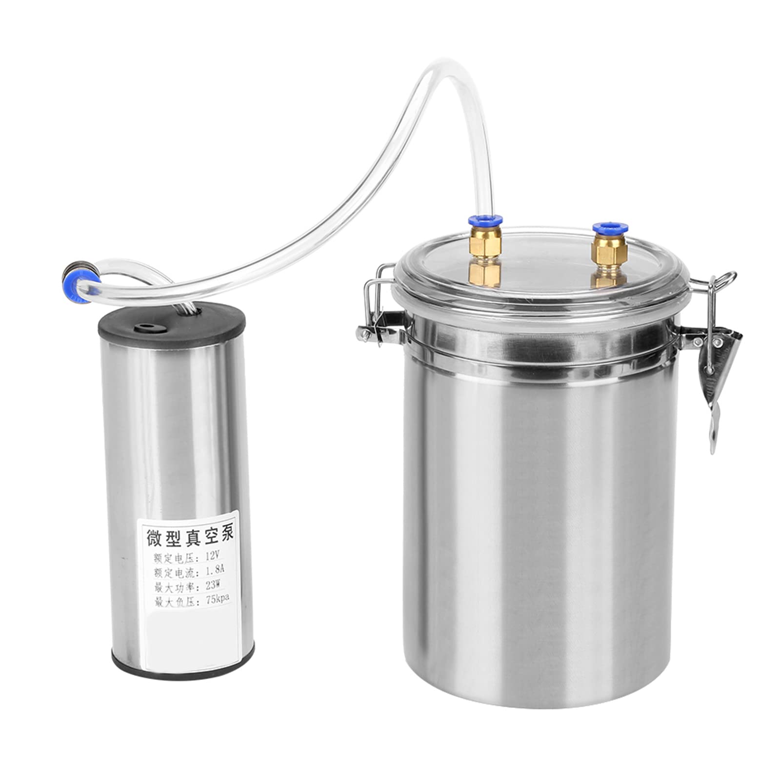 Tire-Lait Électrique Pompes Milker Électrique 110-240V Machine à Traire avec 2L Bouteille de Lait Équipement pour Bétail Laitier Vache Moutons Chèvre Lait Portable Pompes à Vide Électrique(Sheep )