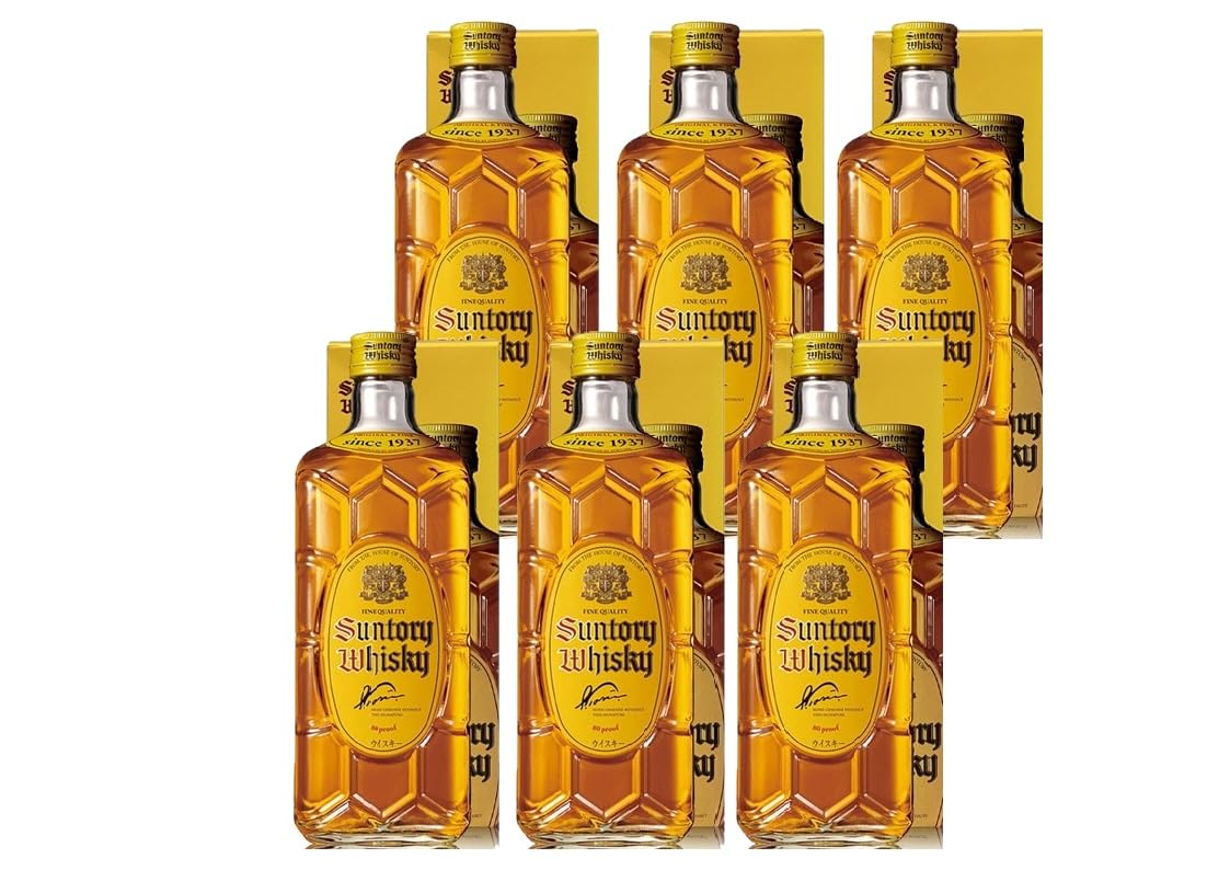 Amazon.co.jp: サントリー 角瓶 40度 700ml瓶 (6本セット ウイスキー