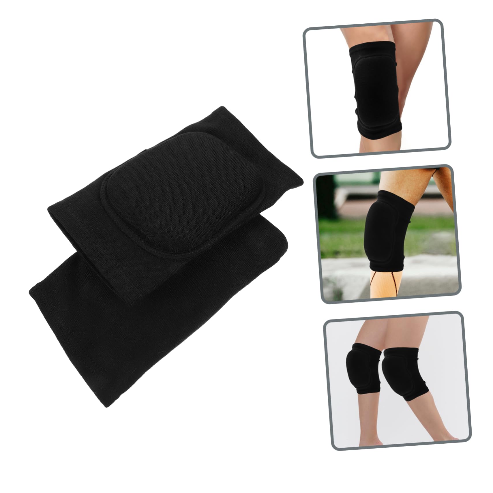 Happyyami Running Brace Knee Pad Protector Breathable Support for Adults Suitable for Yoga Hiking and Sports