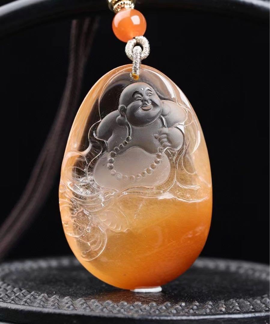 ⭐︎【高級】レッド ラビットヘアールチルクォーツ ネックレス 41.9g ⭐︎【高級】レッド ラビットヘアールチルクォーツ ネックレス 26g