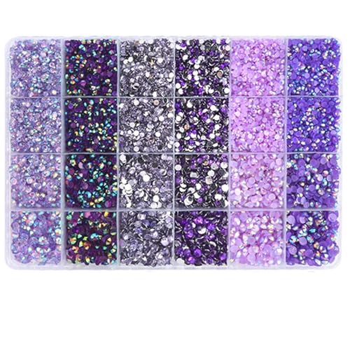 Sunfairy 33000Pcs 3 4 5Mm Jelly Ab Resin Non Hot Fix Rhinestones Flatback Crystals Strass Glitters Stone For Diy Decoration Round Shape Rhinestones Crafts Nail Face Art Shoes Diamond Painting (V06) #TOP1