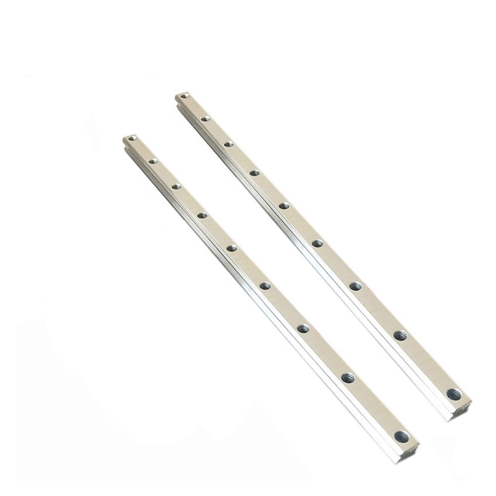 VSPPJYFG Professional 2pcs 100-1150mm HGR15 HGR20 HGR25 HGR30 Square Linear Guide Rail for Slide Block Carriages HGH20CA CNC Router Engraving