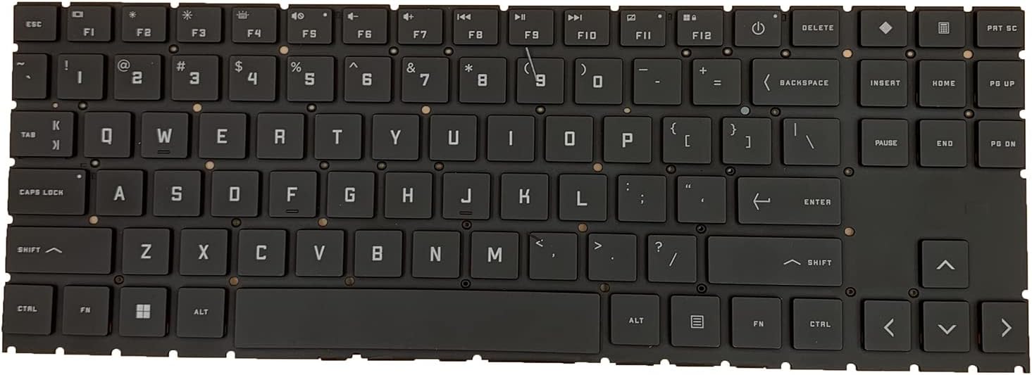US Layout Backlit Keyboard for HP OMEN 15 (Keyboard x 1, USB Connectivity, Compatible with TPN-Q238, TPN-Q236, TPN-Q265, TPN-Q267, etc.)