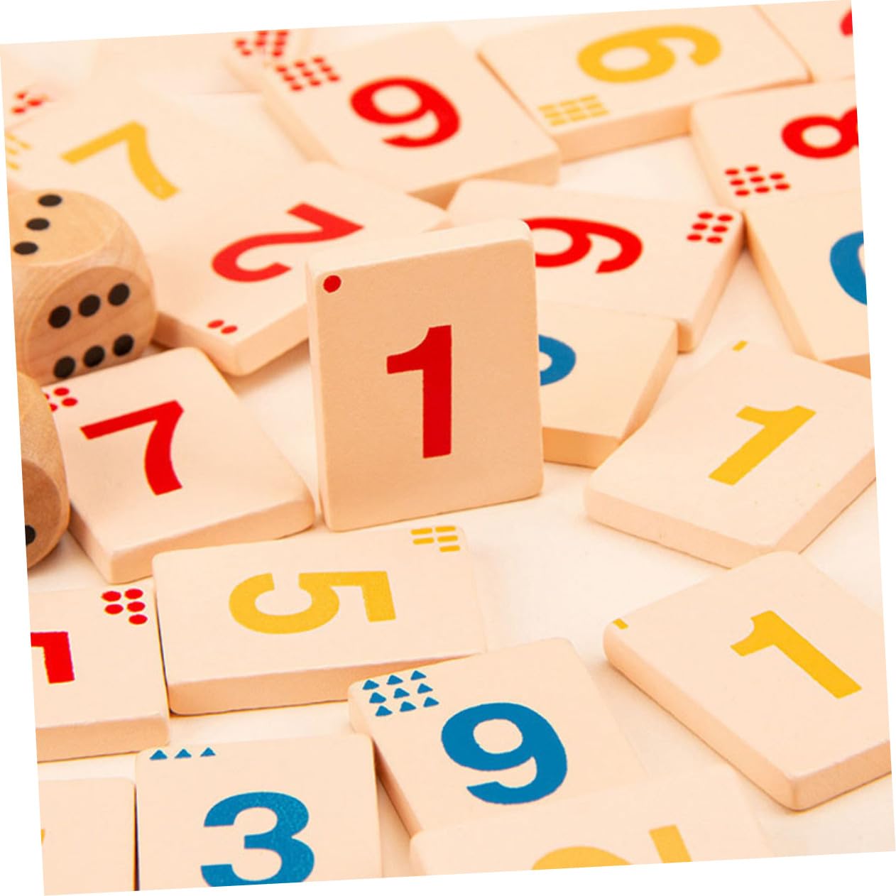 TOYANDONA Jeu de Société en Bois Fermez la Boîte Jeu de Dés Interactif et Divertissant pour Soirées en Famille ou Entre Amis Bar Club