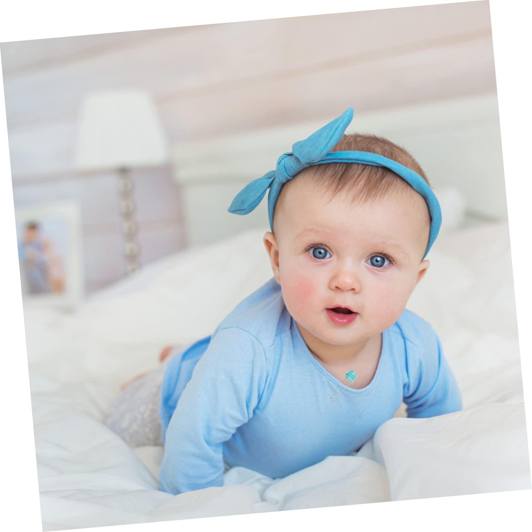 LALAFINA 10pcs Cartoon Animal Buckle Pin Safety Baby Pin for Clothes Random Color