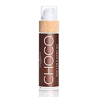 Vista 1 de COCOSOLIS CHOCO Bronceador Loción orgánica para cama solar Consigue un bronceado chocolate profundo Acelerador de bronceado para sol y cama