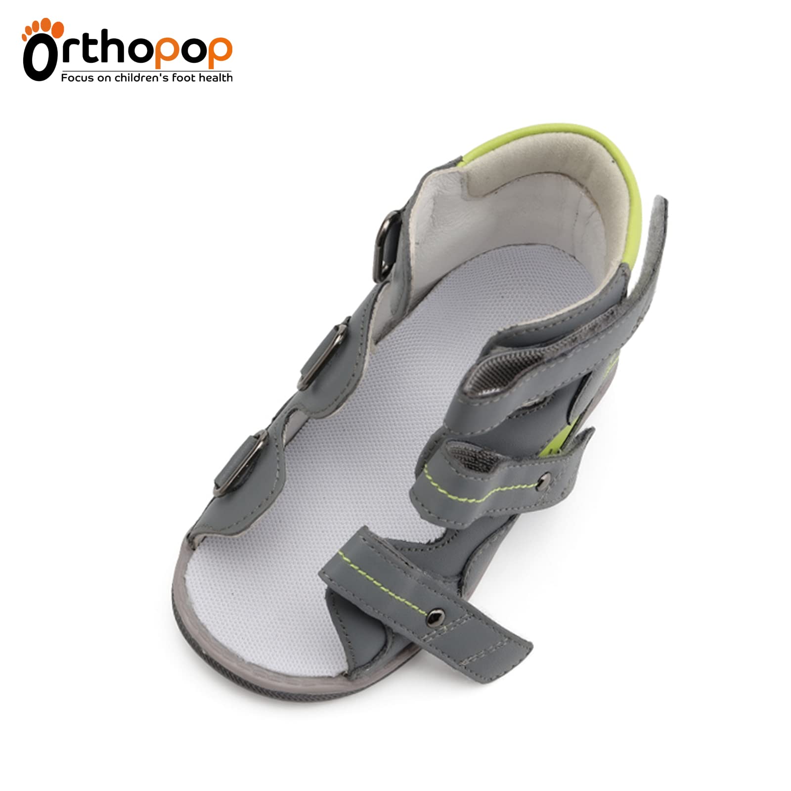 Sandalias ortopédicas para niños y niños pequeños,zapatos ortopédicos con soporte para el arco y el tobillo