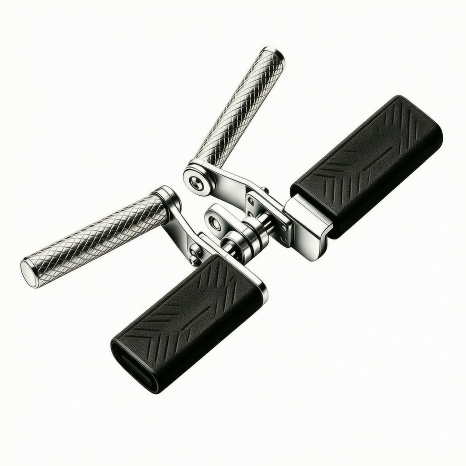LOVIVER Fortalecedor Agarre Mano Ligero | Diseño Compacto Portátil, Fortalecedor Mano con Conector Giratorio, Metálico, para Gimnasio en Casa, portistas