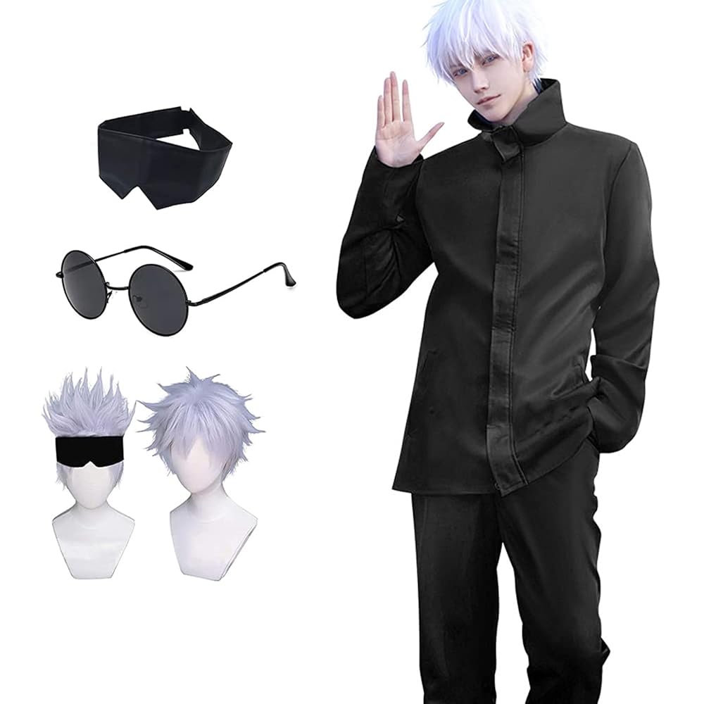 Amazon.co.jp: [YAYAMIYA] 呪術廻戦 コスプレ衣装【ウィッグ付き