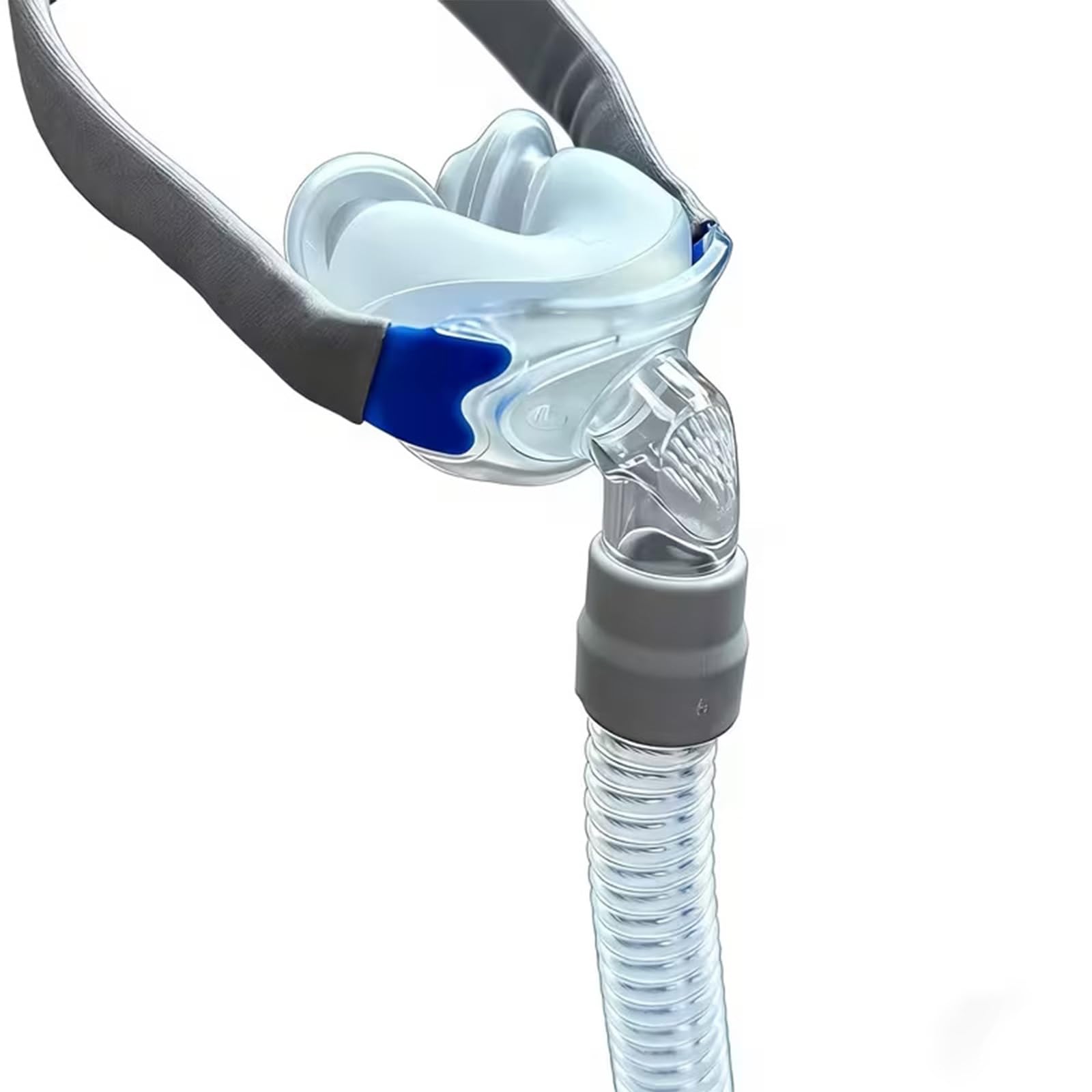 Completo maschere nasali per cuscino Sistemi maschere nasali morbide e flessibili Include copricapo e cinghie per sistemi adattamento sicuri
