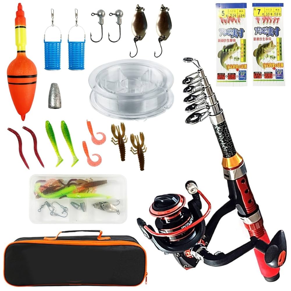 釣り竿　セット販売 チェリーフィッシュ 5点セット 釣りセット 釣り竿セット ロッド