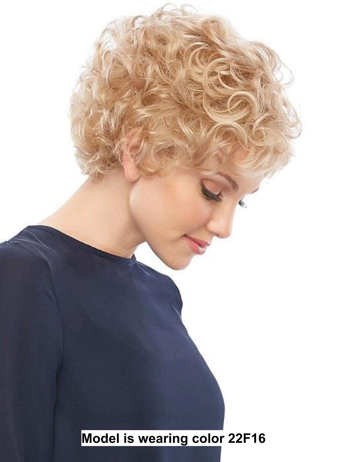 Bundle - 5 items: Lily Wig by Jon Renau, Christy's Wigs Q & A Booklet, 2oz Travel Size Wig Shampoo, Wig Cap & Wide Tooth Comb - Color: 10RH16