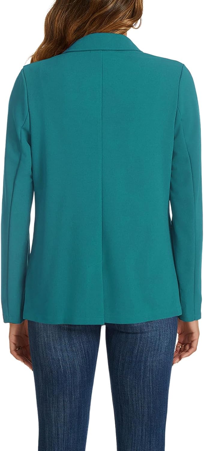 MINTLIMIT Blazers for Women Long Sleeve Notched Lapel Button Business Casual Blazer Work Office Blazers Jacket with Pockets