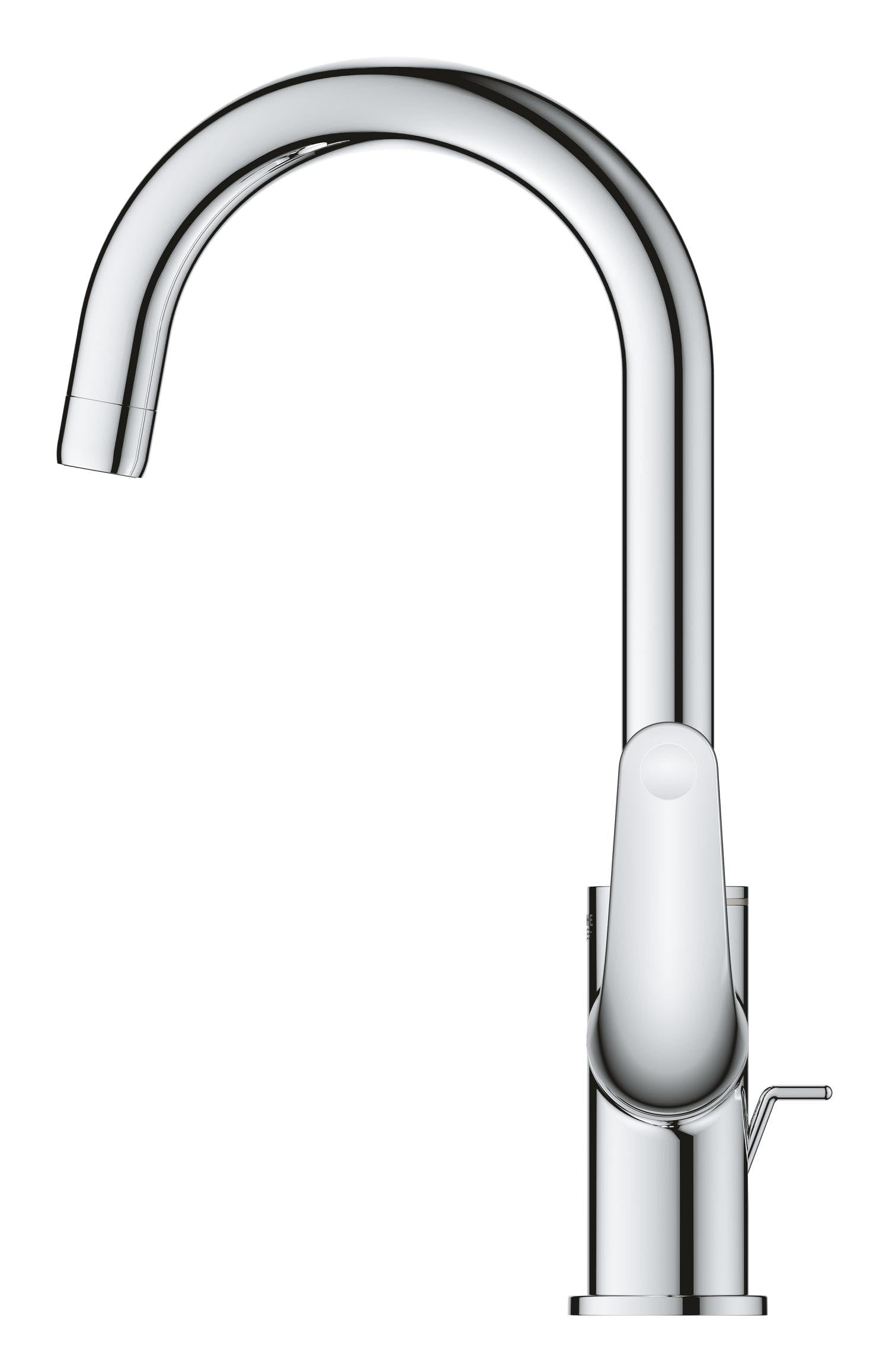 GROHE Swift Mitigeur Monocommande Lavabo, Economie d'Eau, Taille L, Installation Facile, Chromé, 24330001