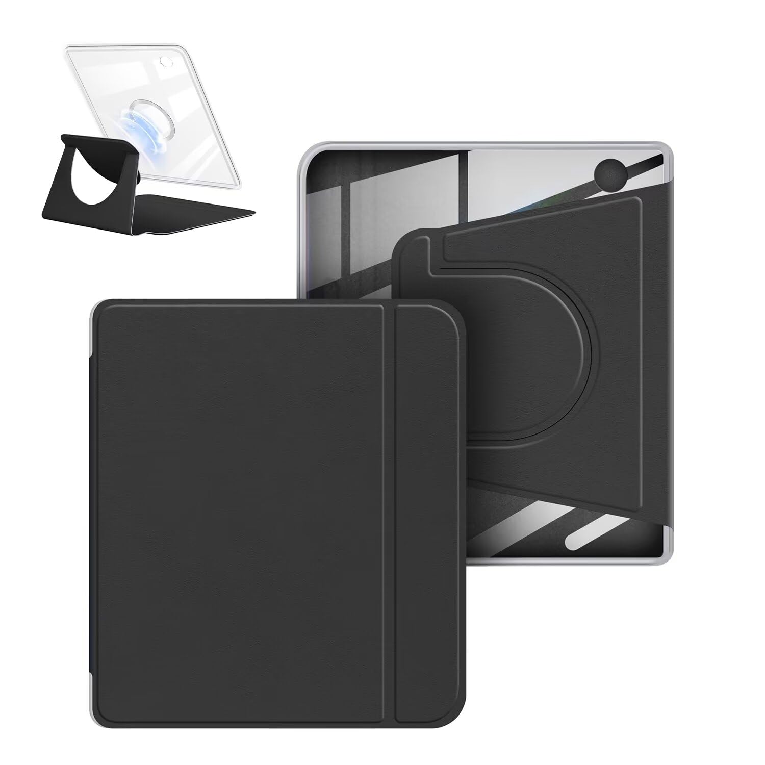 Magnetic Detachable Case Case for 7" Kobo Libra 2 2021 Released, Ultra Clear Soft Flexible Transparent Acrylic Back Cover with Auto Sleep/Wake for Kobo Libra 2 — view 20