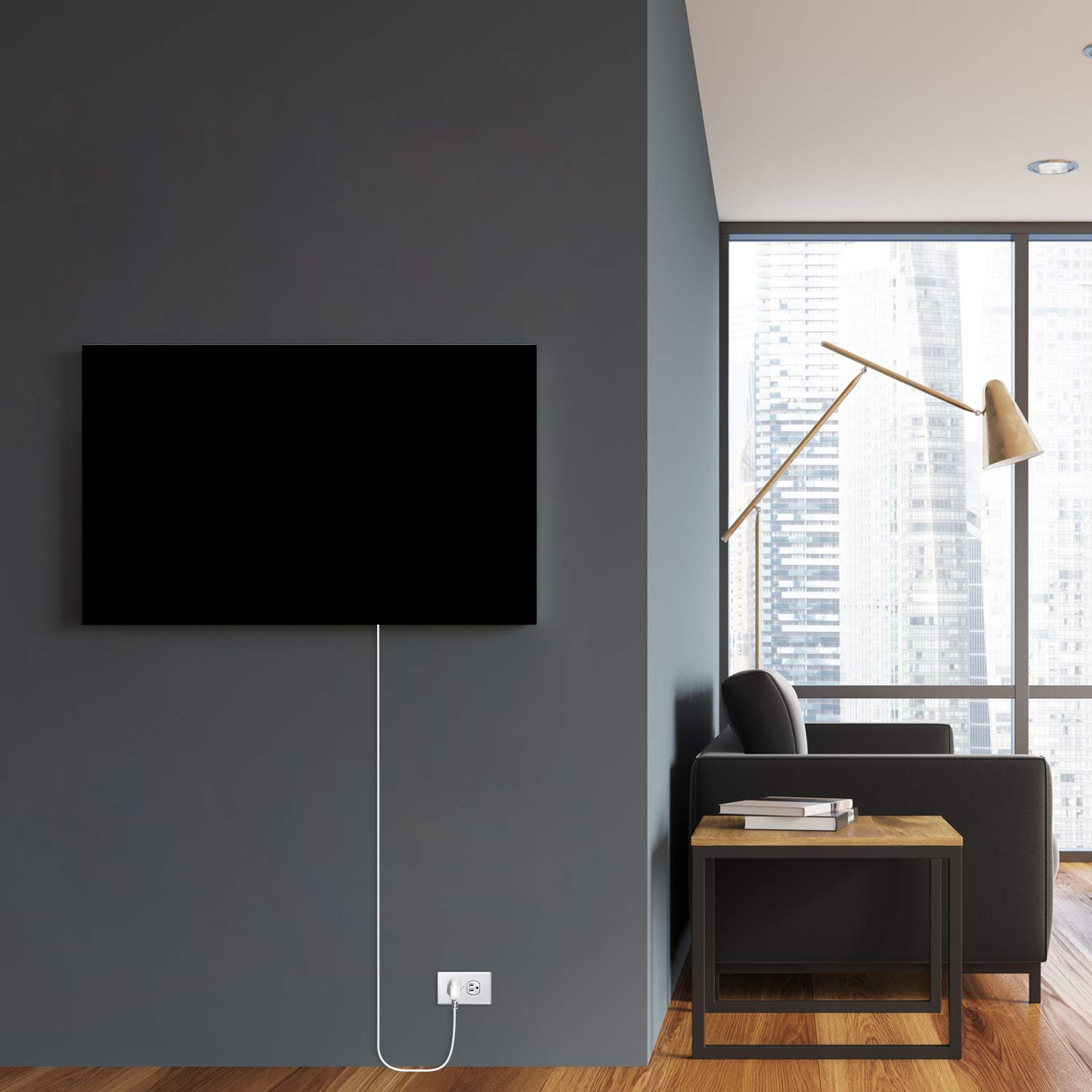 Amazon.com: WarmlyYours Ember Radiant Panel Heater, Dual Connection -  Plug-In, Hardwired (35x24, Black) : Home u0026 Kitchen