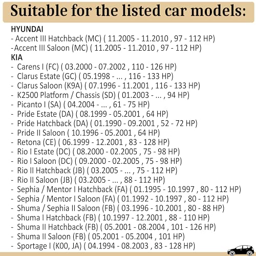 AERZETIX - C73997-2x Ventile, Entlüftungsschraube M8x1 - kompatibel mit Hyundai Kia Mazda Mitsubishi Suzuki - OE-Nummern 5812507310, KB00133691, MR205677, 5515177E00