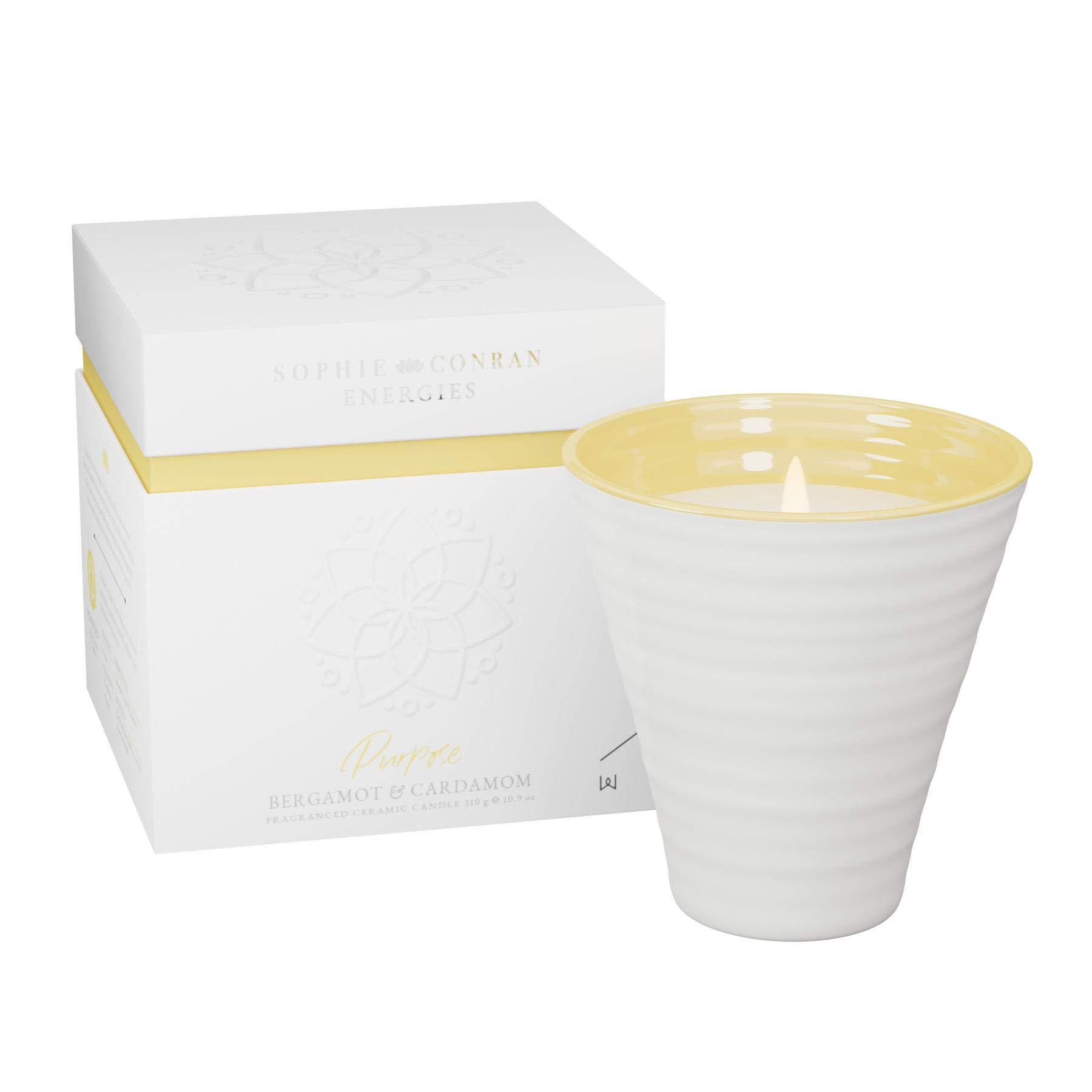 Sophie Conran Candle, White/Yellow, One Size