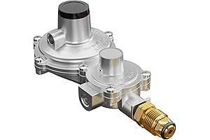 RV Propane Regulator: Fairview 2 Stage with POL, Approved by ASME