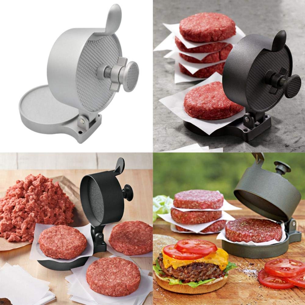 Burger Press Hamburger Maker for Easily Making Delicious Burgers, Kitchen Aluminum Alloy Mold Meat Tool Patty Makers Tools