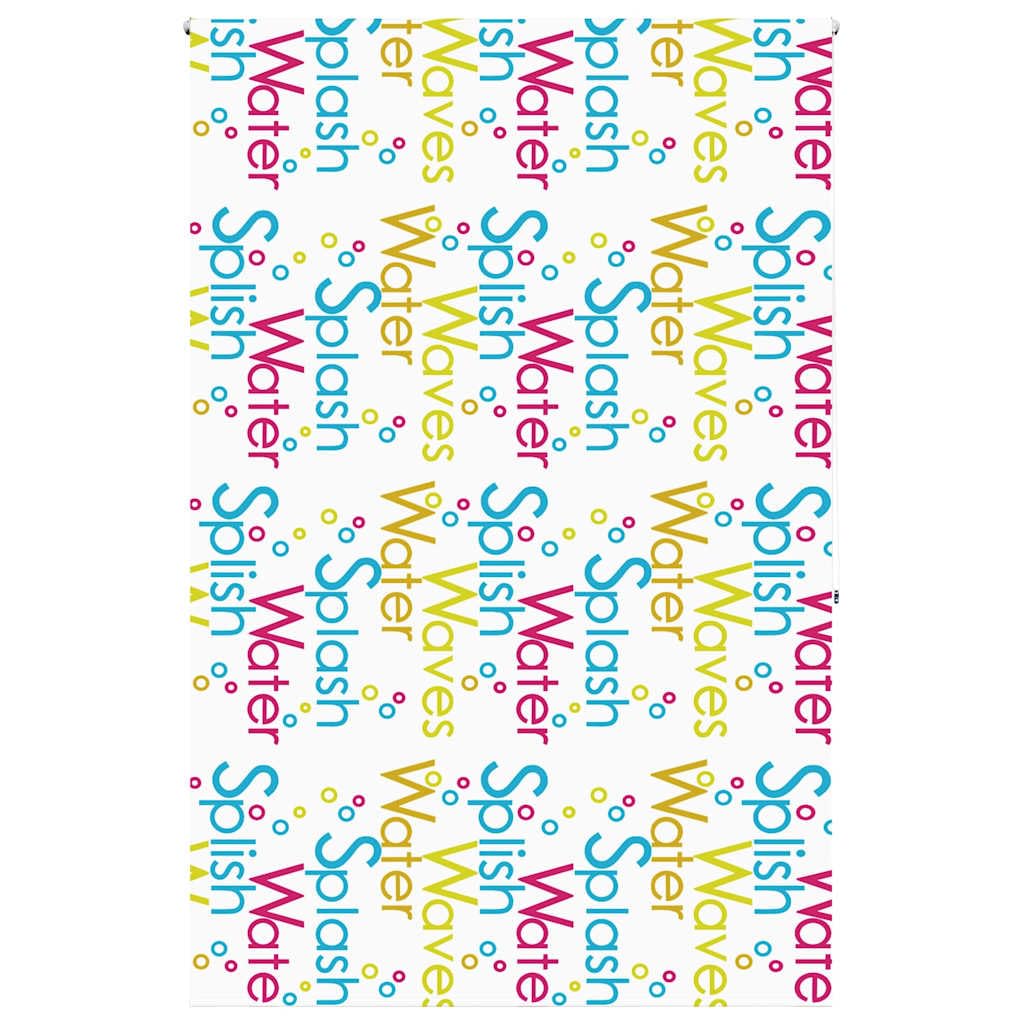 vidaXL Shower Roller Blind 150x240 cm Fabric Width 146 cm