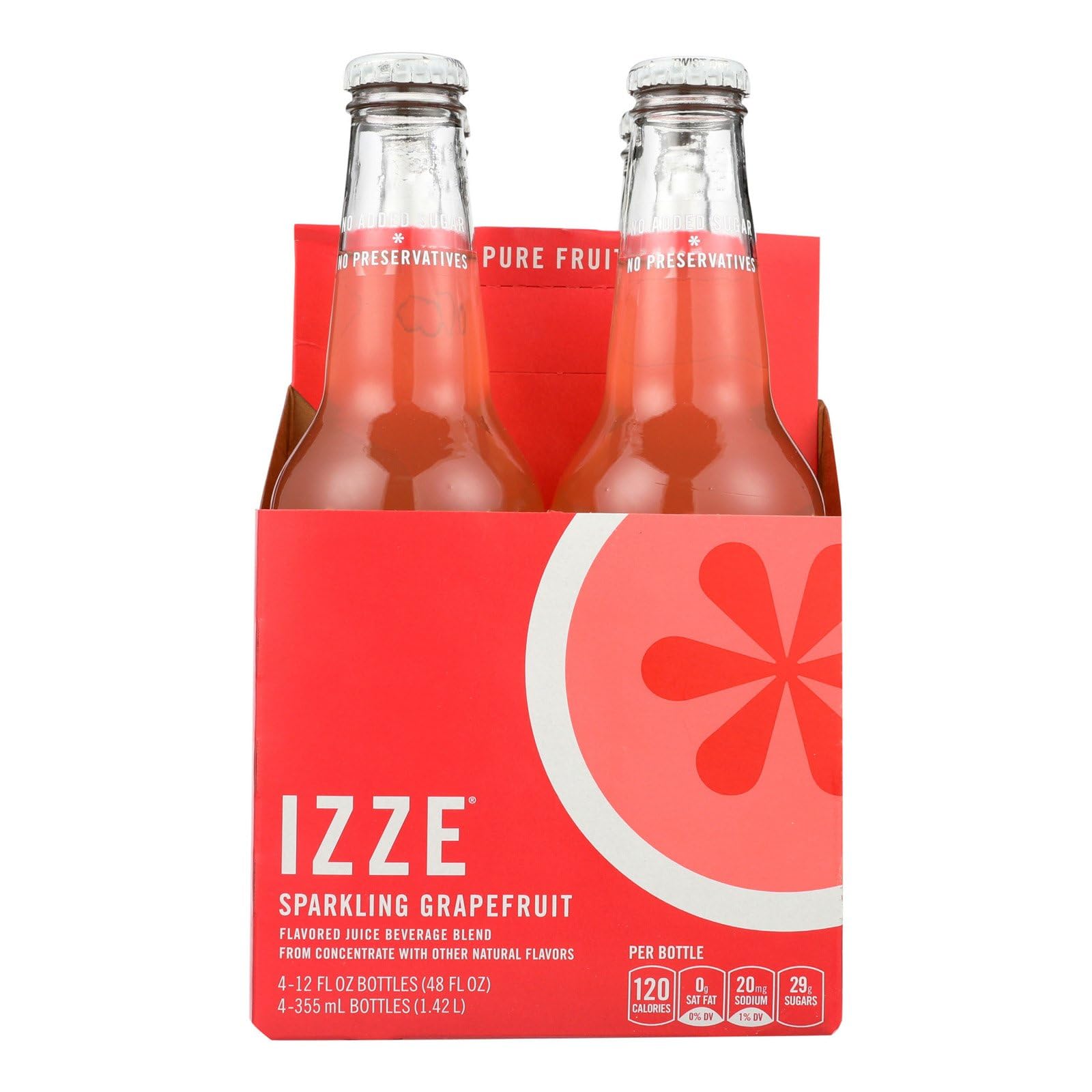 Izze Sparkling Grapefruit (6x4Pack )