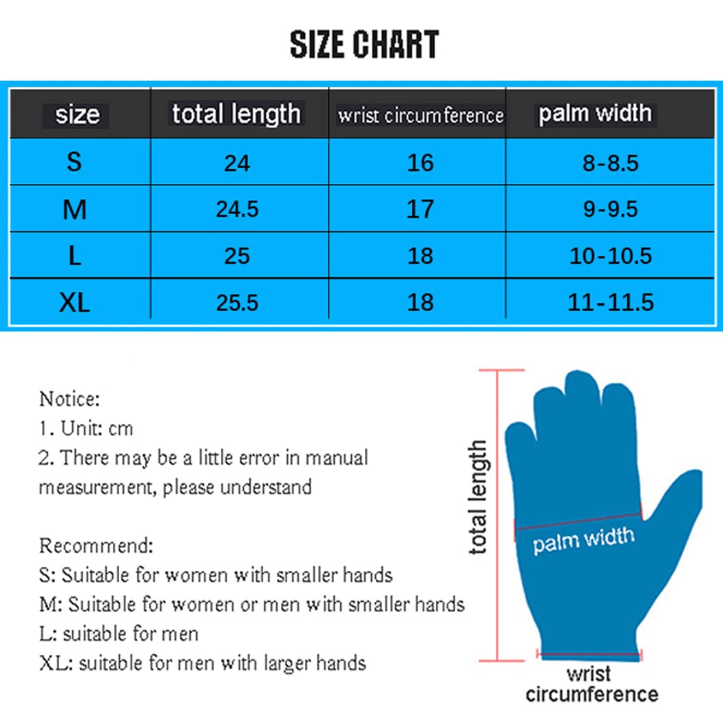 LANGWEI Guantes De Buceo De 3 Mm, Guantes De Neopreno Resistentes A Pinchazos para Hombres Y Mujeres, Guantes De Buceo Antideslizantes para Esnórquel, Remo, Surf, Kayak, Pesca