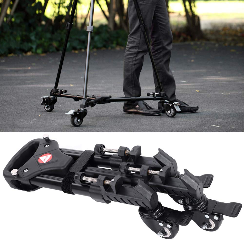 VX-600 Heavy Duty Stativ Dolly Verstellbare Beinhalterungen Kompatibel mit DSLR-Kamera Camcorder