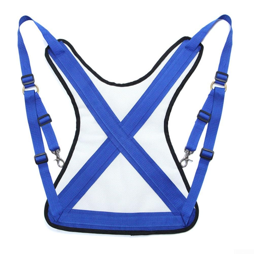 Gilet de pêche, harnais d'épaule réglable pour équipement de pêche en mer, gilet de poisson avec bretelles 40 x 47 cm