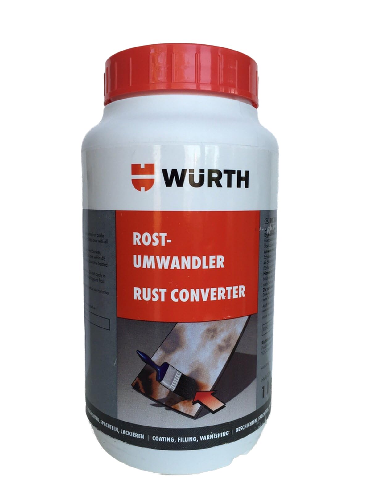 Würth Rost-Umwandler , Rust converter , 1L Art.nr. 0893110